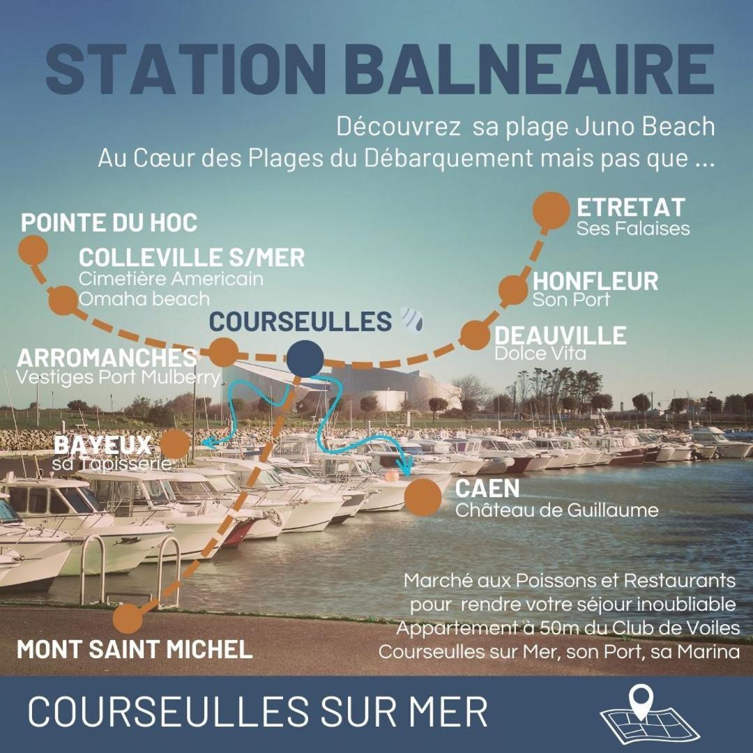 L'aigrette - 5 Pers - Port De Plaisance Courseulles-sur-Mer